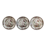 Set of 3 plates John Maddock & brans
