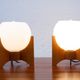 Table lamps Drevo Humpolec, Czechoslovakia, 1970