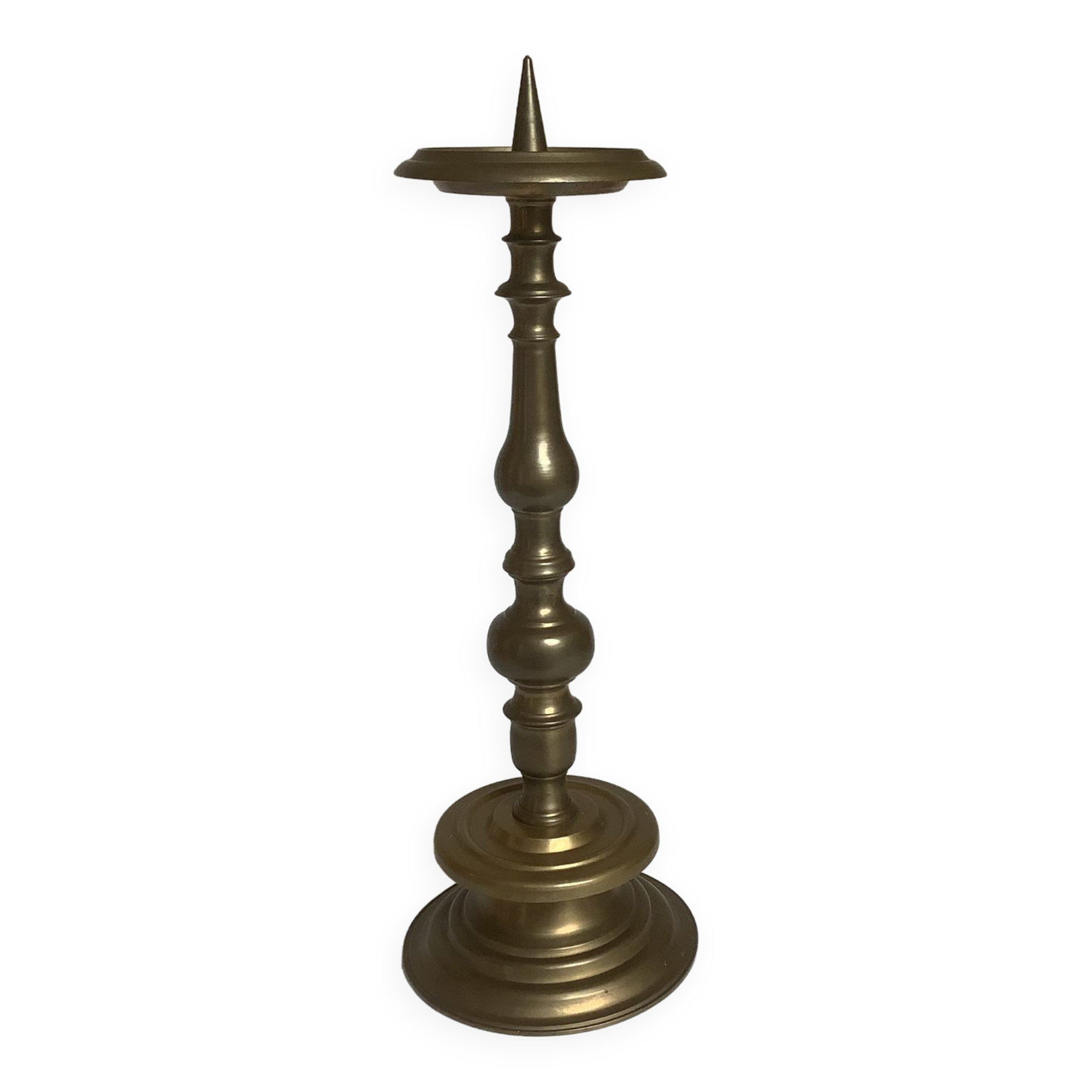 Bronze candle pique