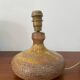 Vallauris stoneware lamp, signed Sesame