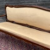 Sofa with walnut frame italy eighteenth century