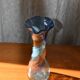 Large free-form art glass vase by Gyula Budveszel, Hungary, 1990s