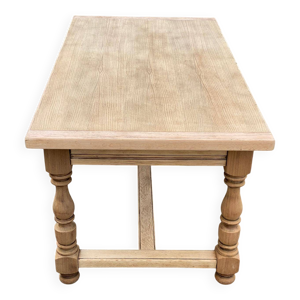 Table à manger de ferme - extensible