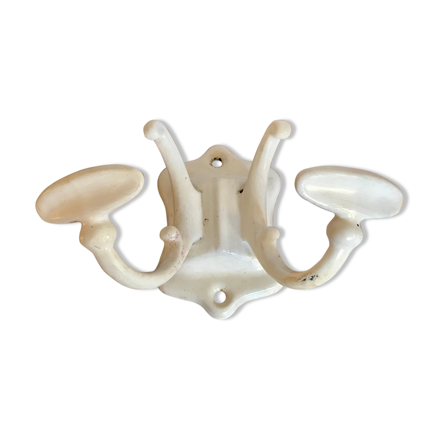 Double enamelled cast iron pad