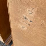 2 Louis XIV bedside tables made of wood from the 20th century.