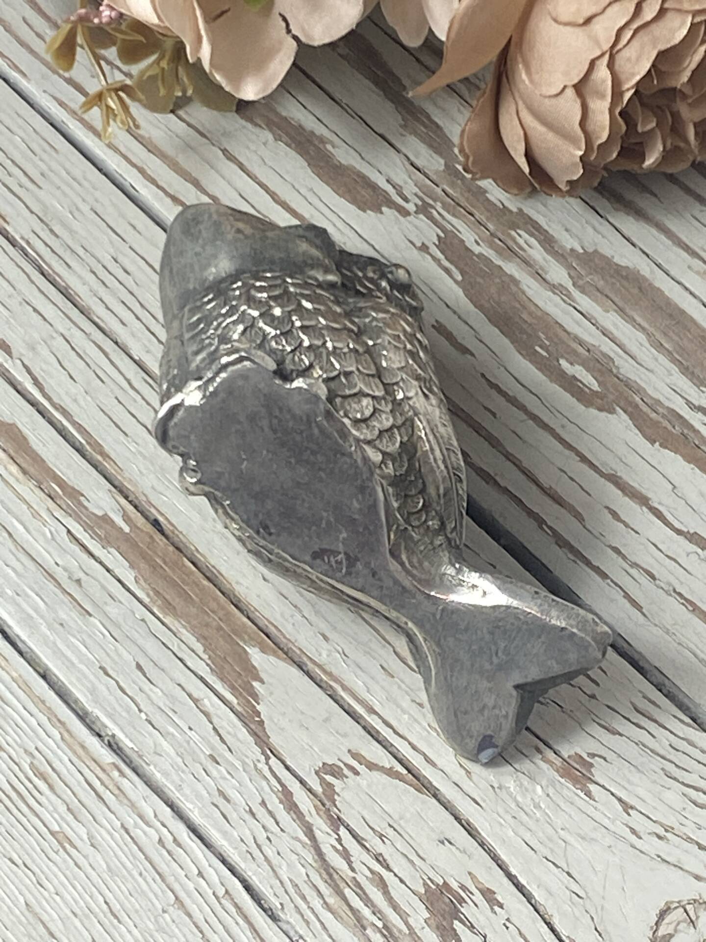 Silver-plated bird