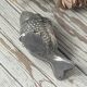 Silver-plated bird