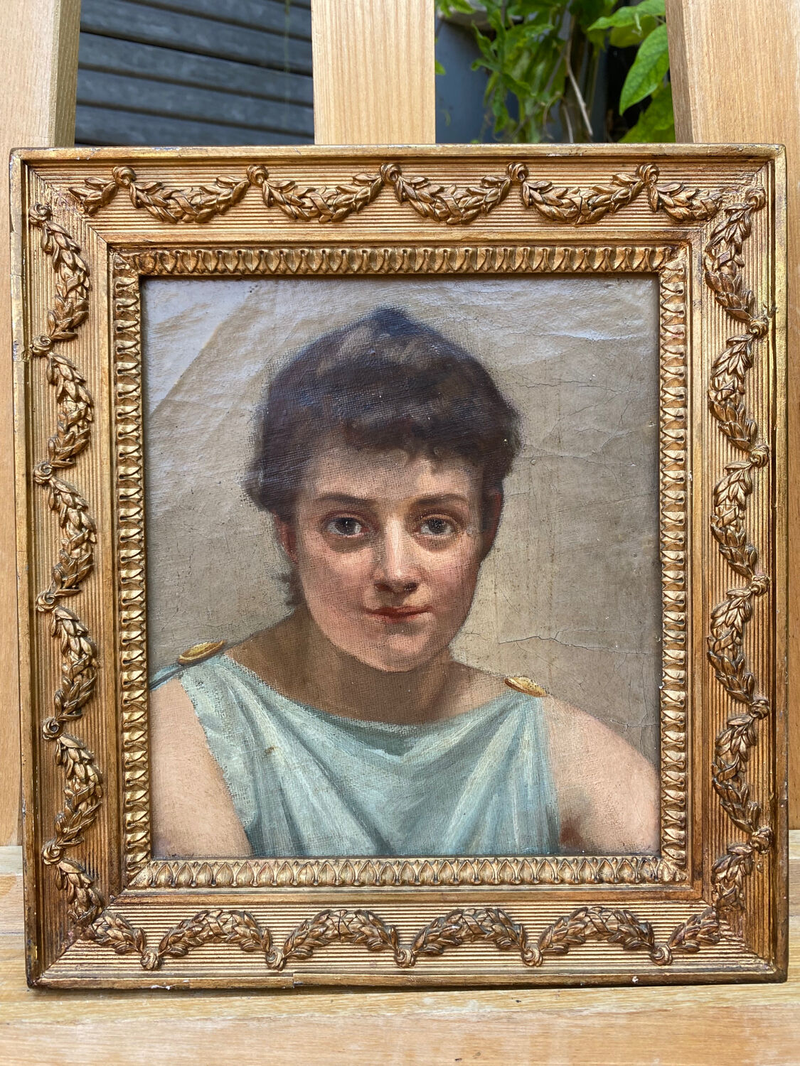 Portrait of a 19th century Empire woman