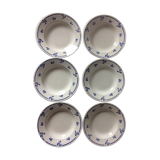 Lot of 9 plates Digoin Sarreguemines