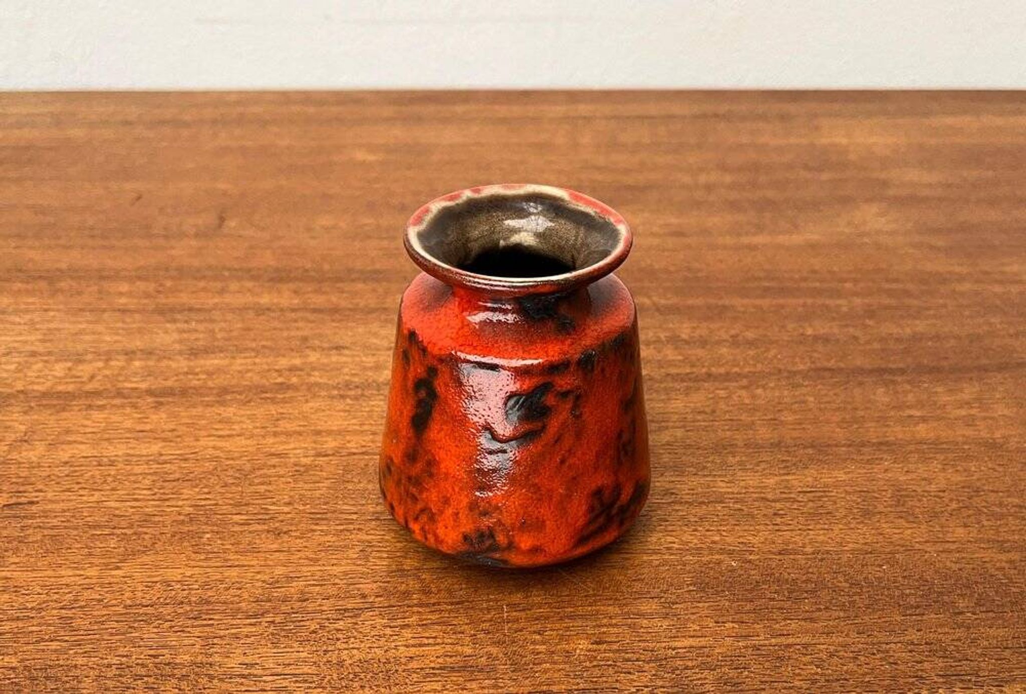 German ceramic vase from the mid-century by Ilkra Edelkeramik, 1960s.