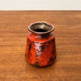 German ceramic vase from the mid-century by Ilkra Edelkeramik, 1960s.