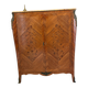 Louis XV style support table/pant drawer in marquetry