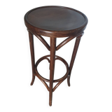 Tabouret haut en bois cintré