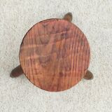 Wooden tripod stool