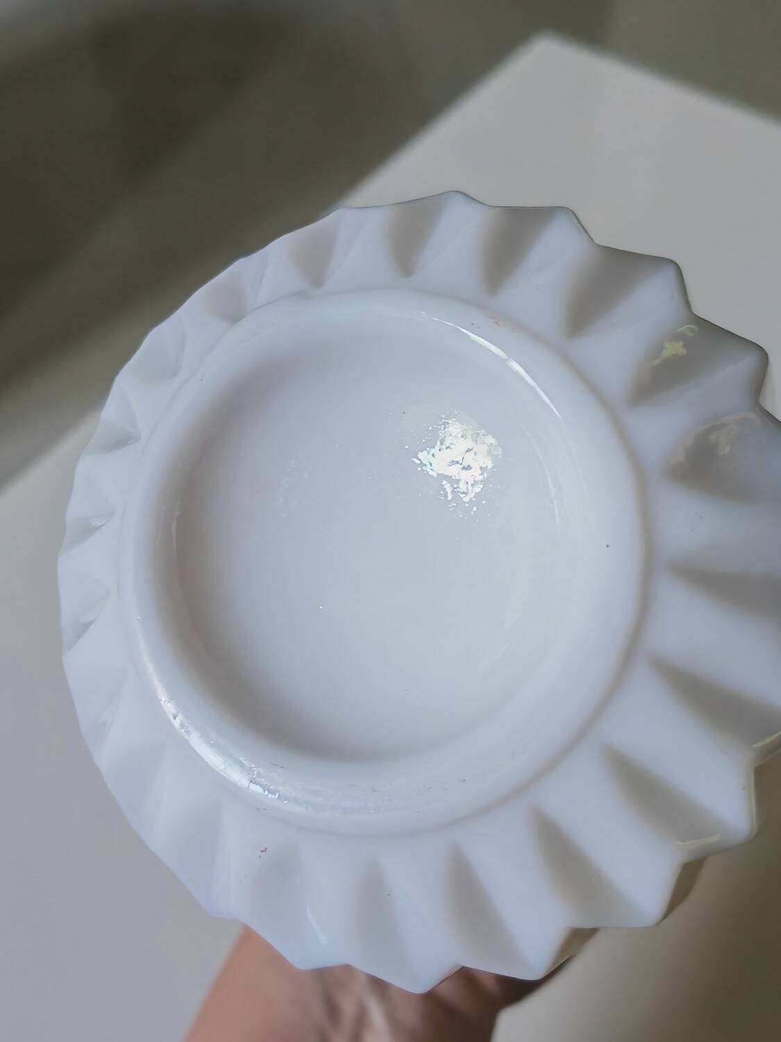Opaline carafe