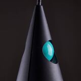 Postmodern Memphis Style Pendant with Turquoise Detail, Model 97536-06 by Brilliant Leuchten