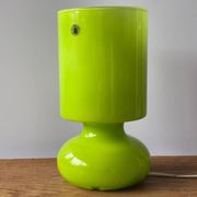 Vintage glass lantern lamp