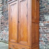 Grande armoire art déco, meuble penderie ancien