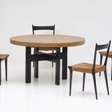Set of S2 chairs by Alfred Hendrickx for Belform