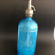 Siphon vintage bleu