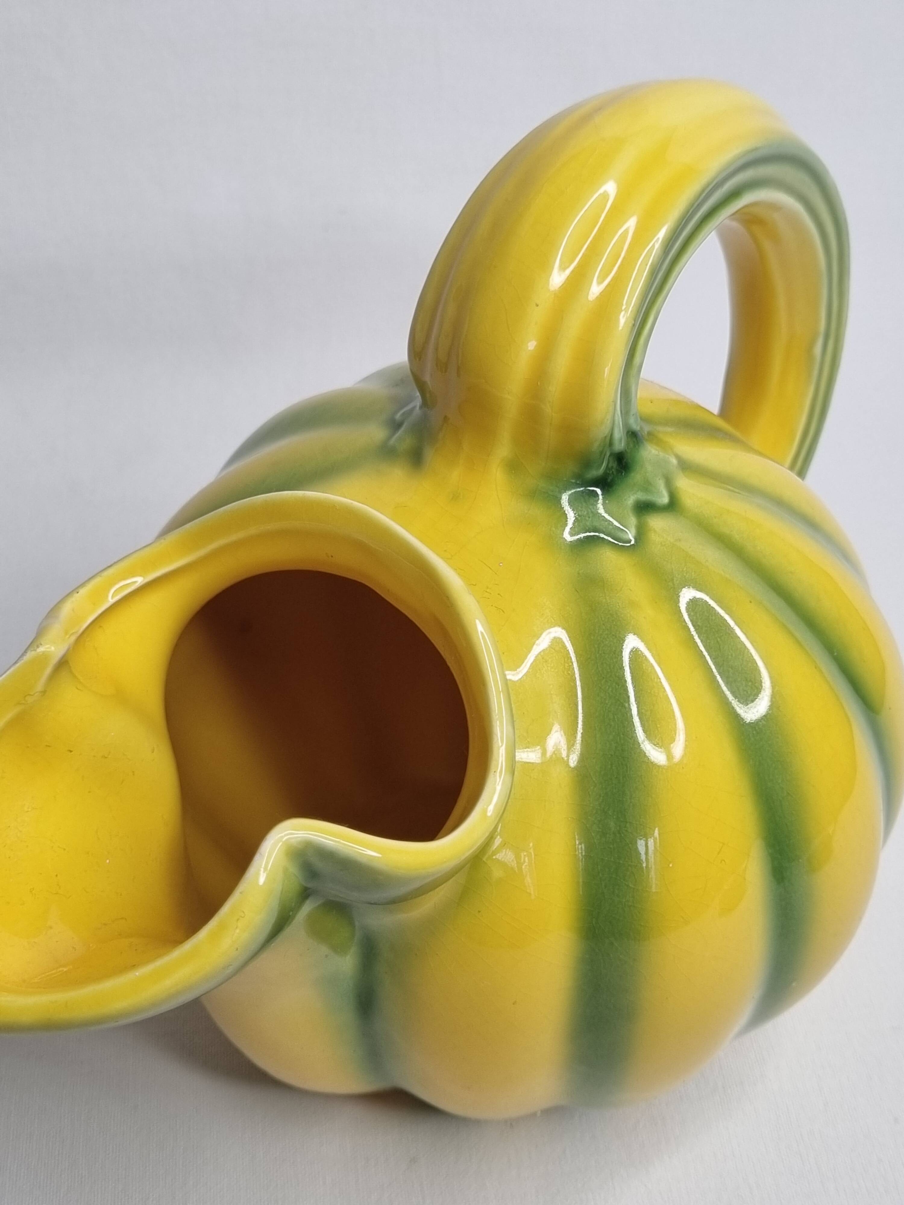 Barabotine pitcher "Longchamp" in the shape of a melon