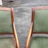 Pair of catering armchairs
