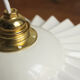 Ceiling lamp, light show shape in vintage ceramic