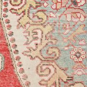 4x7 Red & Cream Antique Vintage Rug, 129x216Cm SK 22247