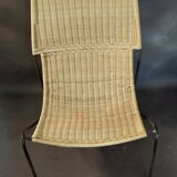 Wicker lounge chair