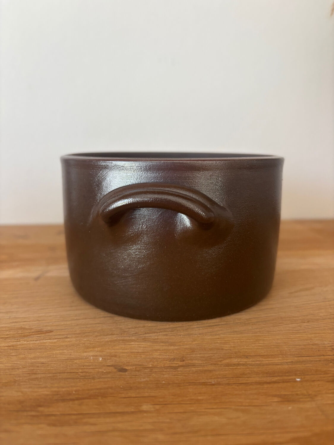 Water butter dish glazed stoneware