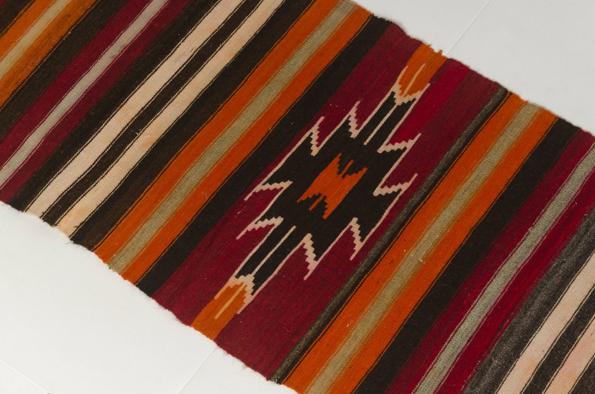 Vintage Anatolian Kilim Runner,Geometric Vintage Kilim sku-138