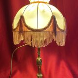 Lamp, marine wall light with pendulum, in bronze, early 20th century