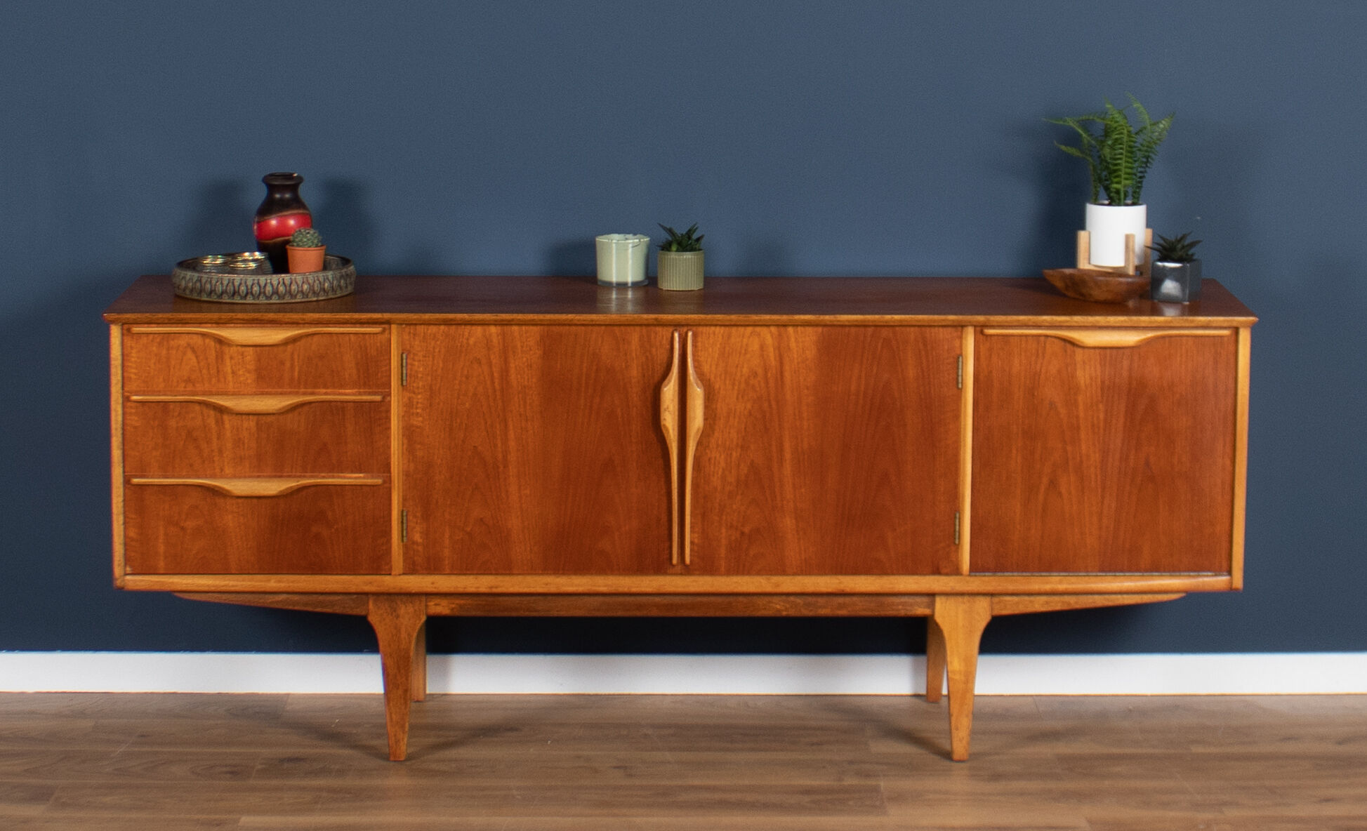 Enfilade retro teck 1960s Jentique