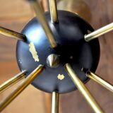 Sputnik 9-armed lustre, Italy, 1960