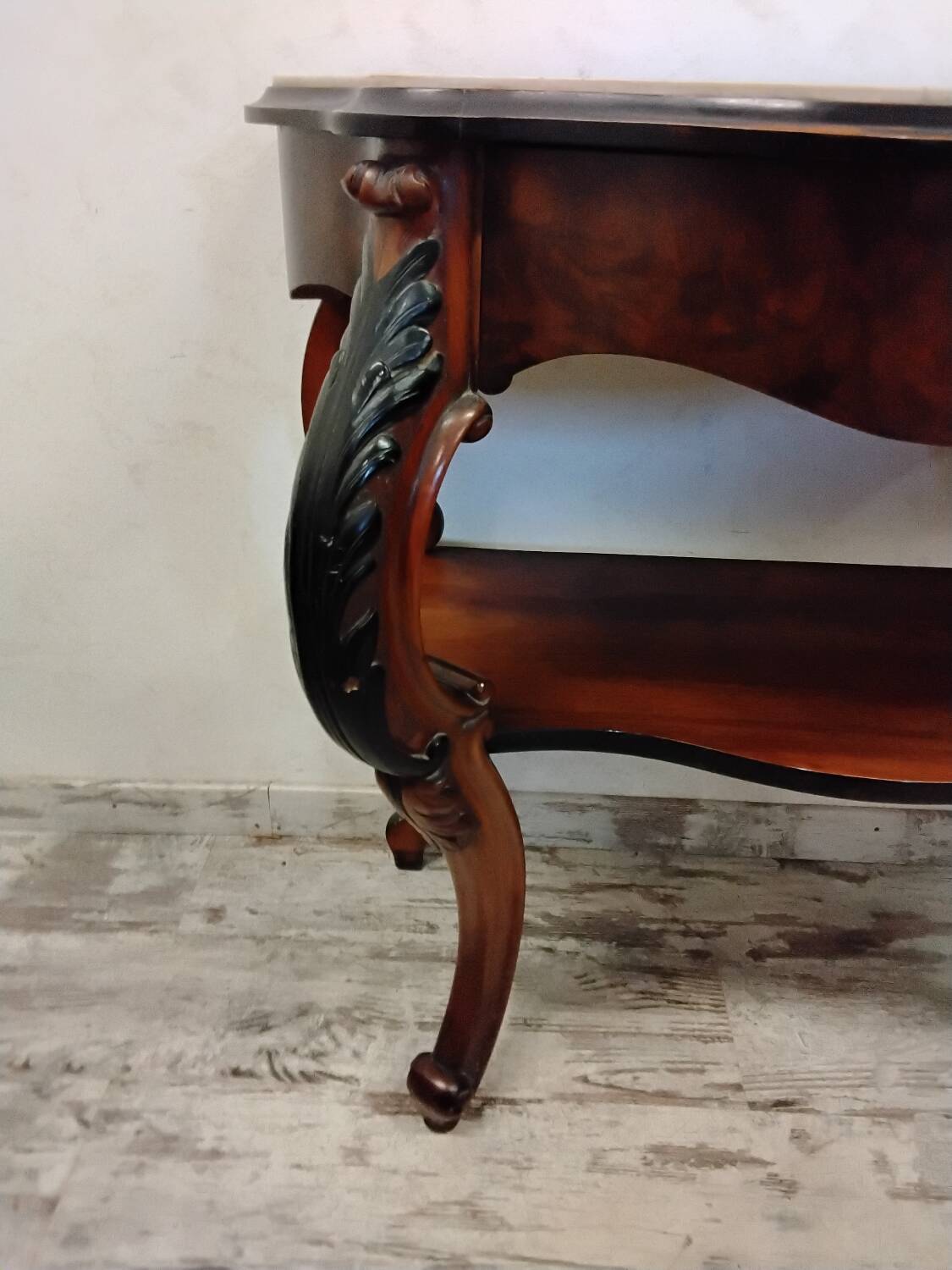 Console 19th Century in walnut