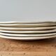 6 flat plates old Digoin & Sarreguemines decoration "blue rose"