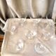 Suite de 8 verres a eau en cristal daum modele orval
