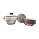 Vintage ceramic soup plates and tureen