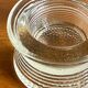 Vintage glass paperweight tray