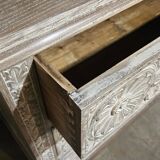 Carved chest of drawers