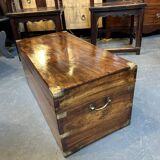Campaign camphor trunk chest