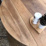 Table de ferme ovale