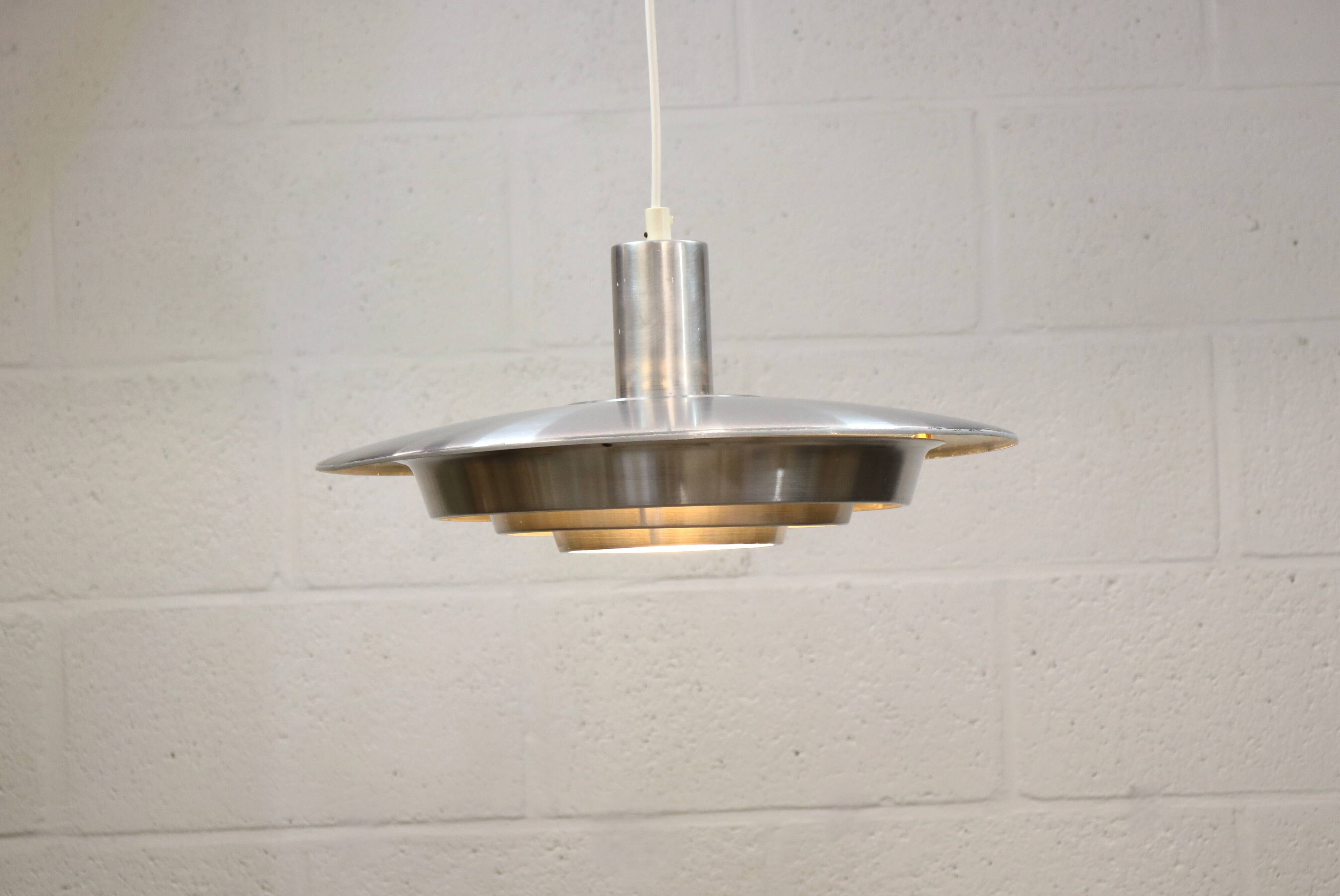 Very rare old Danish design lamp by Teknika model 490  - 60's
