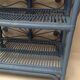 Peacock Rattan Shelf Bookcase