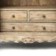 Sanded antique wardrobe