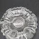 Art deco ashtray with rose decoration.