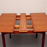 60s extendible diningtable teak square, Sigh & Son Denmark