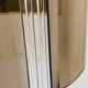 Pair of Italian smoked glass wall lights 1970
