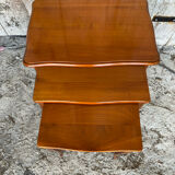 Set of 3 Vintage Louis XV Style Nesting Tables #D819