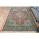 1970s Vintage Persian Handmade Wool Red Oversized Area Rug 286x378